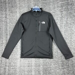 The North Face Men's S Black Full Zip Softshell Jacket Gorpcore Outdoor Casual